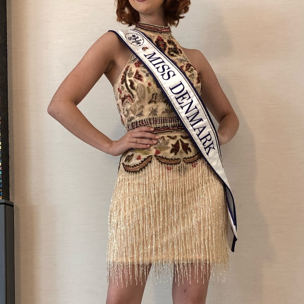 Primavera Fringe Two Piece Dress